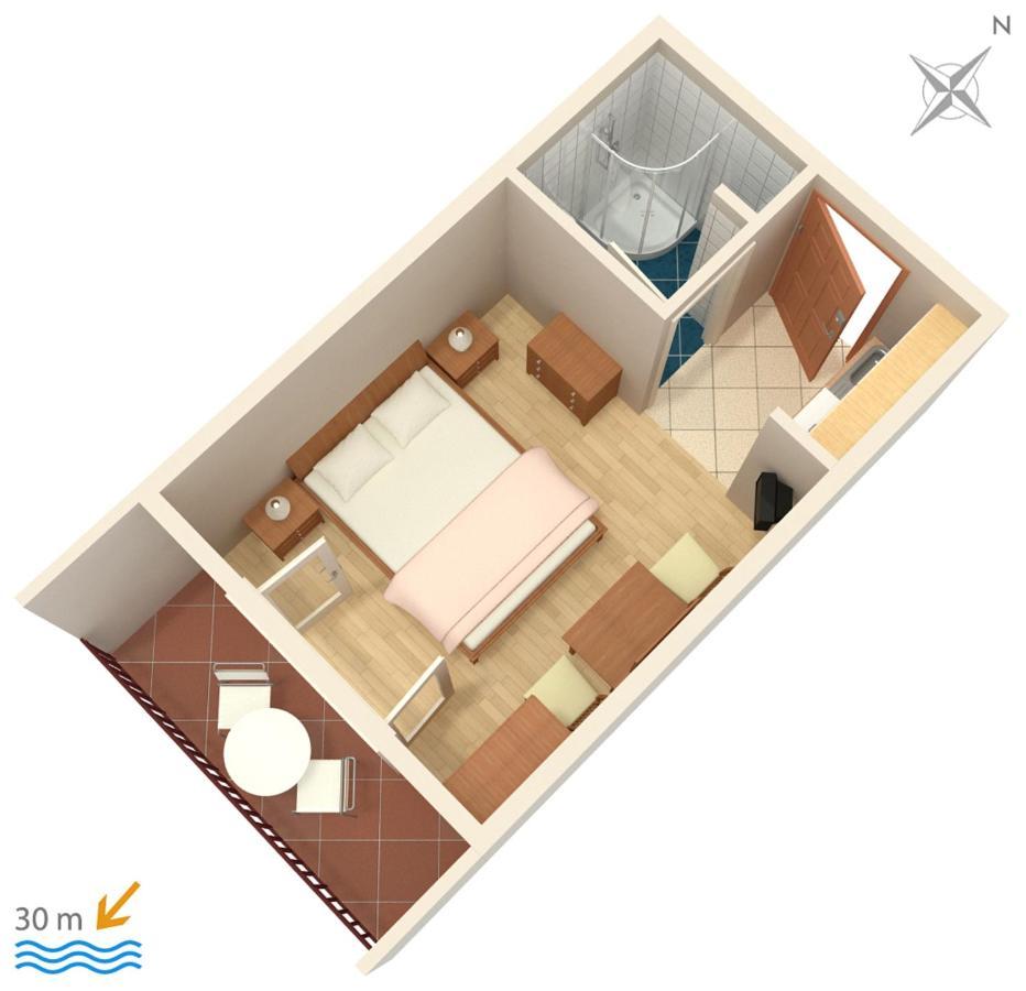 Apartments By The Sea Igrane, Makarska - 311 Eksteriør bilde